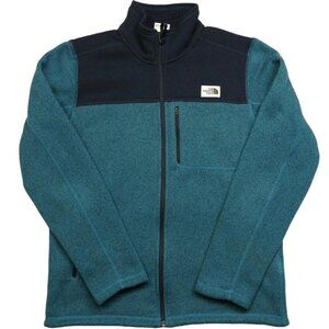 The north face retro blue fleece jacket size M Medium